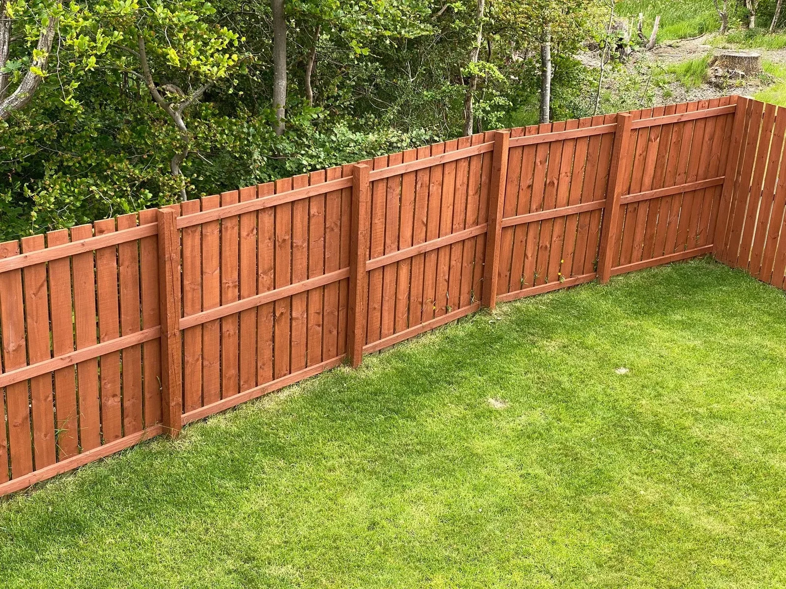 Fence installed by Town & Country Fence