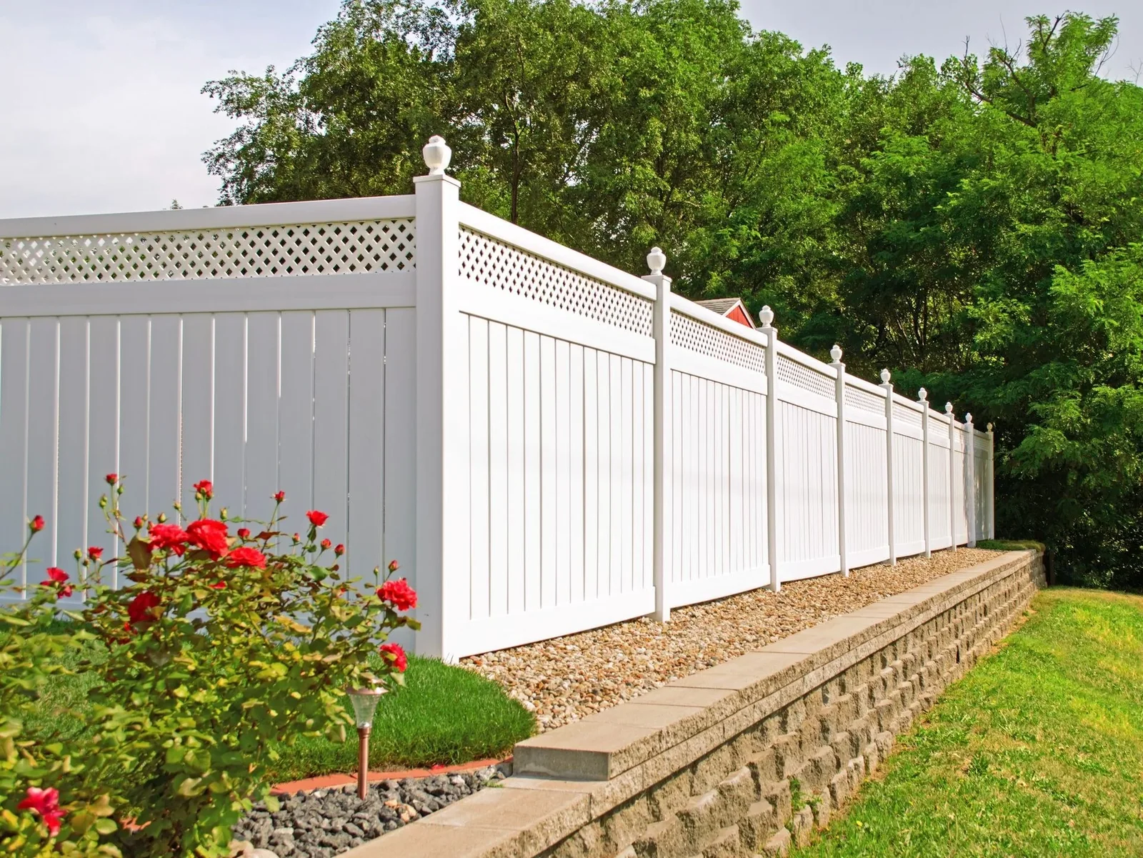 Fence installed by Town & Country Fence